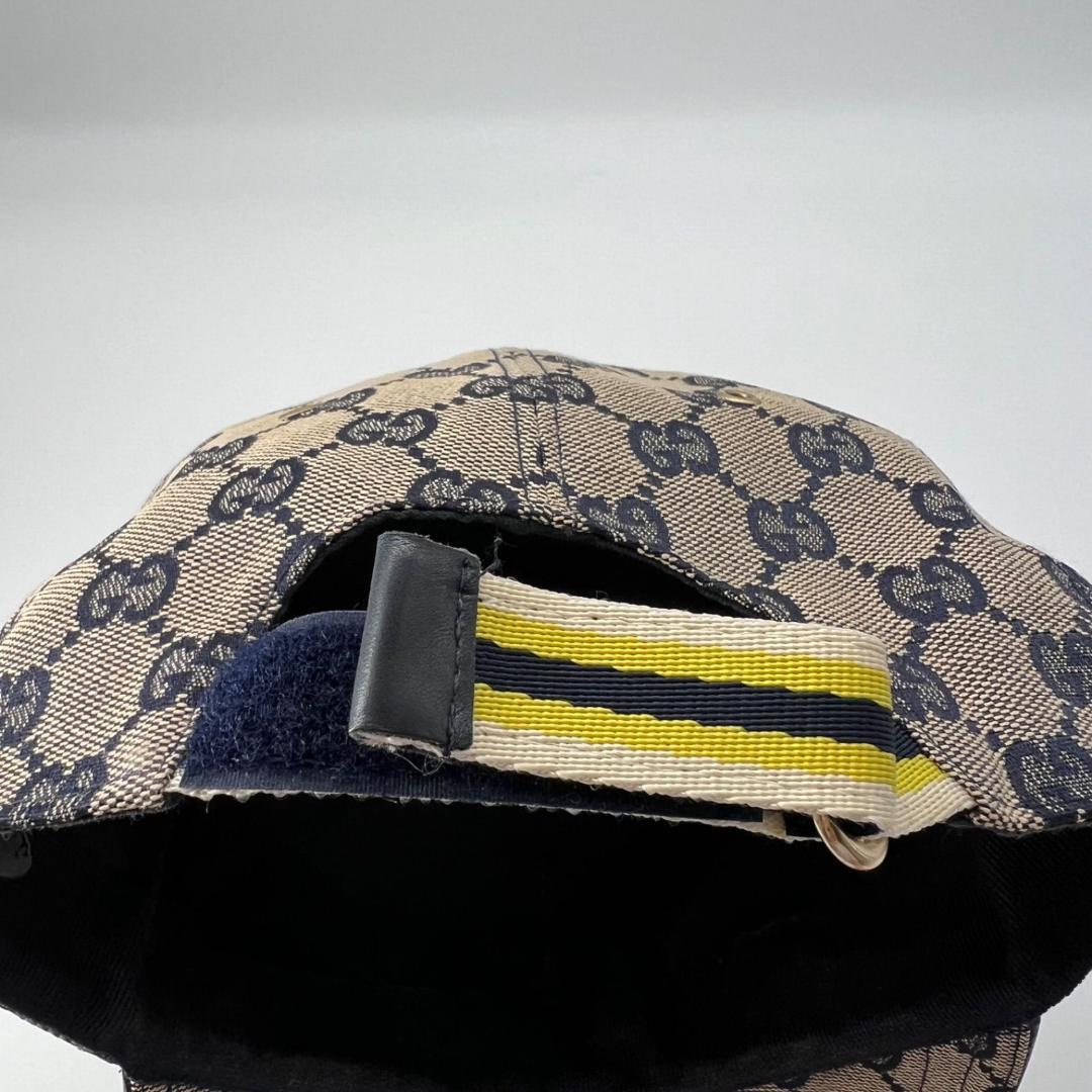 良品✨Y2K GUCCI GGパターン GGキャンバス ベースボールキャップ