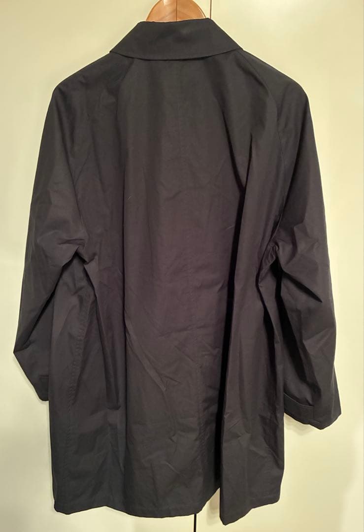 新品未使用 MUJI Labo 高密度コットンシングルブレストコート ブラック