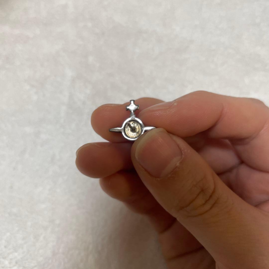 廃番　ヴィヴィアン　ピアス ソリッドオーブ ヴィンテージ 希少　sv925