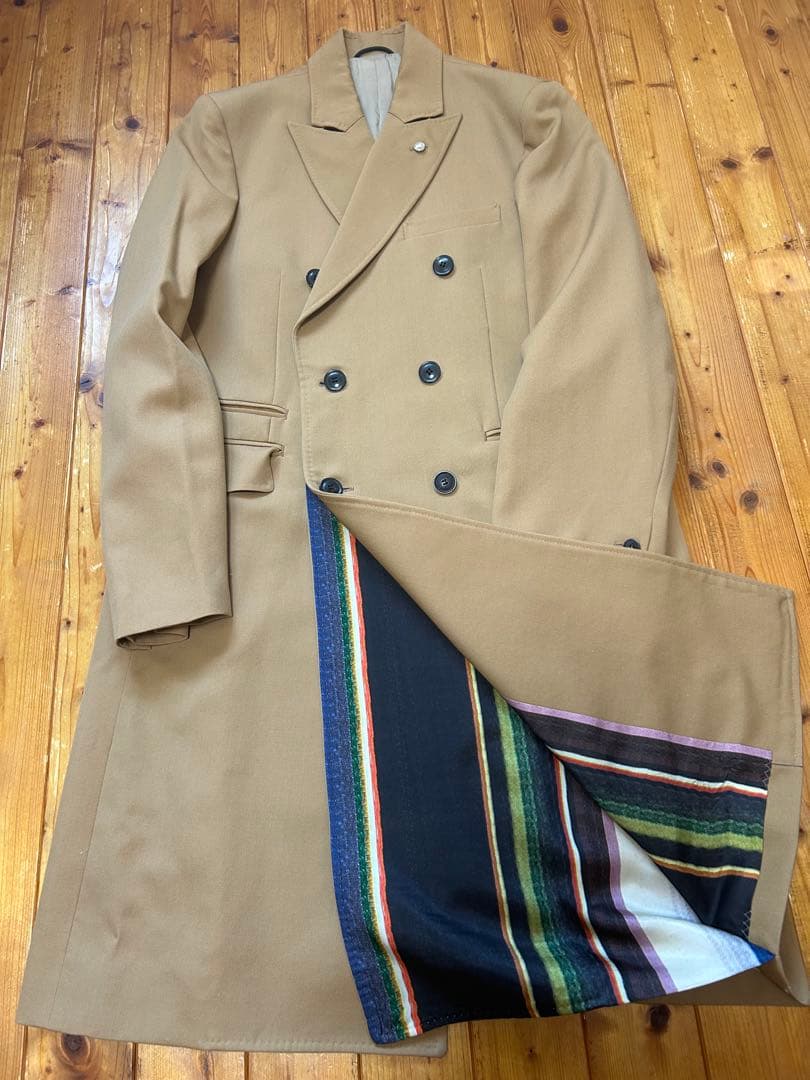 TOGA VIRILIS ダブルチェスターコート　サイズS