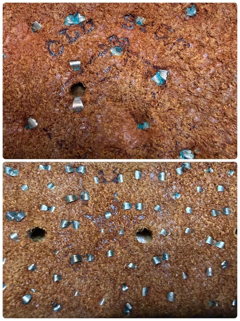 120周年記念⭐️オールドスタッズ⭐️シルバーピラミッドスタッズ＆クリアストーン⭐️S