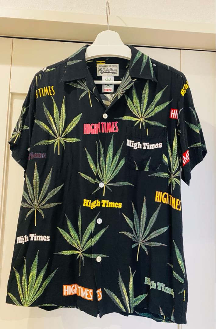 wacko maria high times オープンカラー アロハシャツ　初期