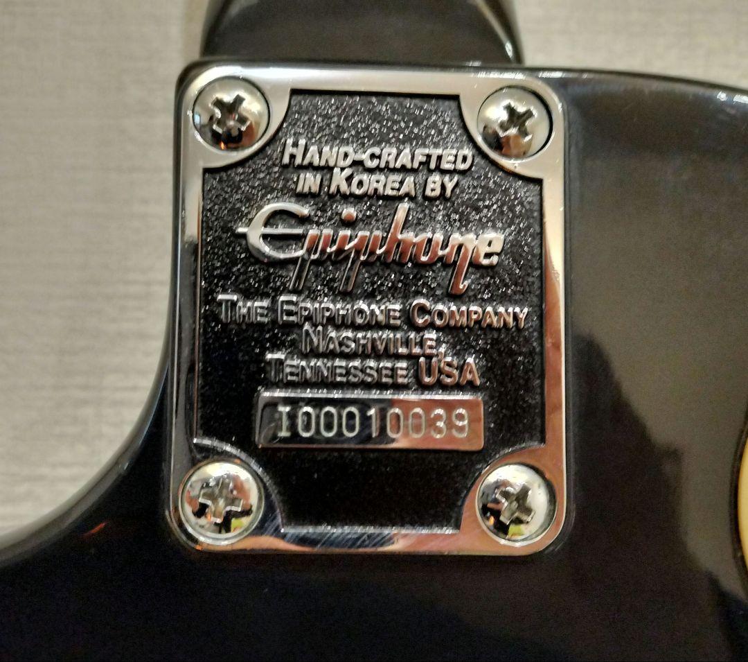 Epiphone レスポール100 エレキギター ブラック