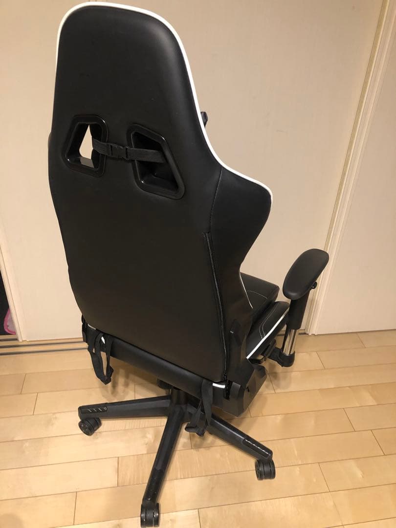 SKYE オフィスチェア ゲーミングチェア(ブラック)