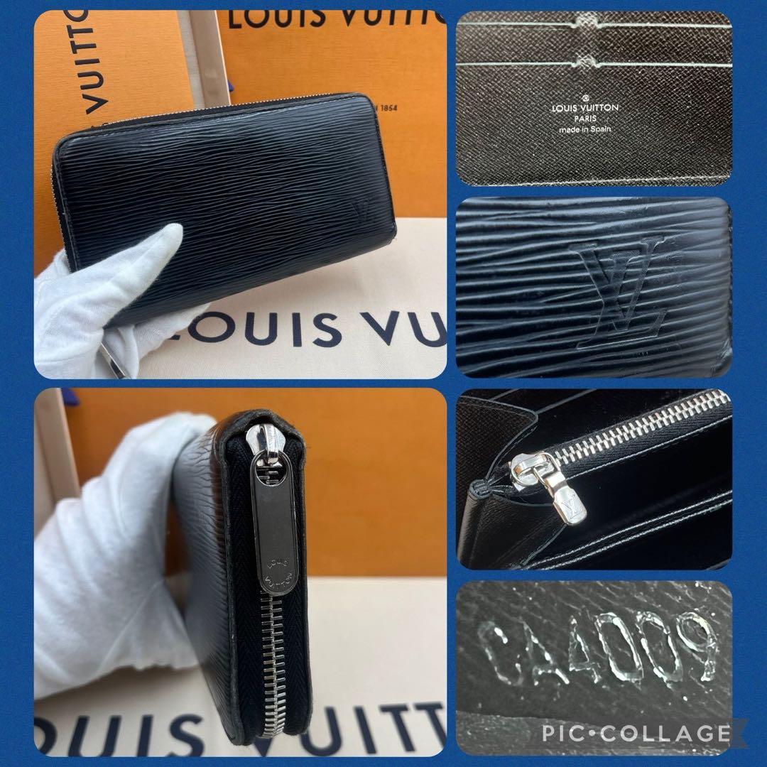 【美品】ルイヴィトン エピ ジッピーウォレット ノワール 箱・保存袋付き♪