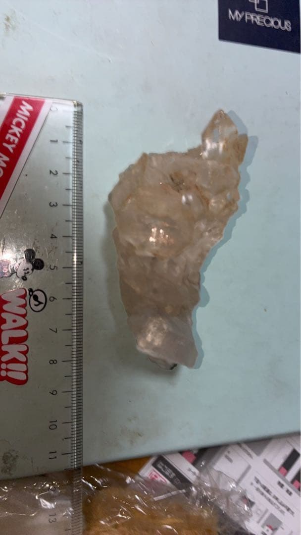 水晶 置物 トランスルーセントベージュ