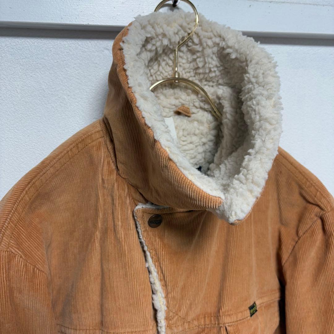 希少 美品 70s Wrangler USA ランチコート オレンジ L