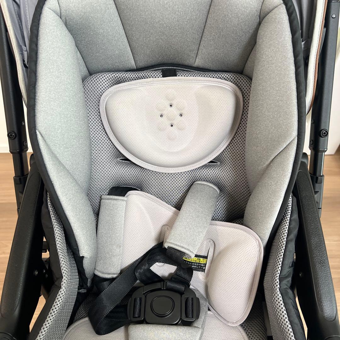 【美品】Pigeon ピジョン nautR ノートアール ベビーカー グレー