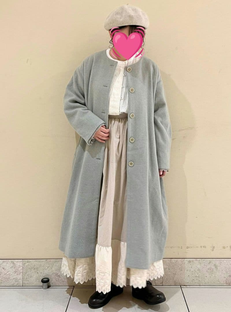 ツハル サマンサモスモス 袖口レースコート