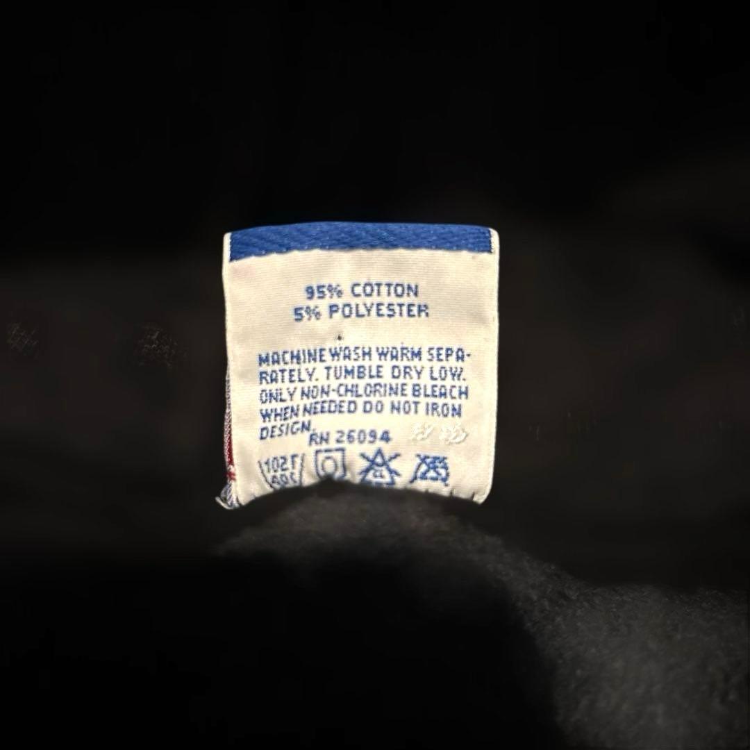 アメリカ製　Champion スウェットパーカー　ブラック　XXL