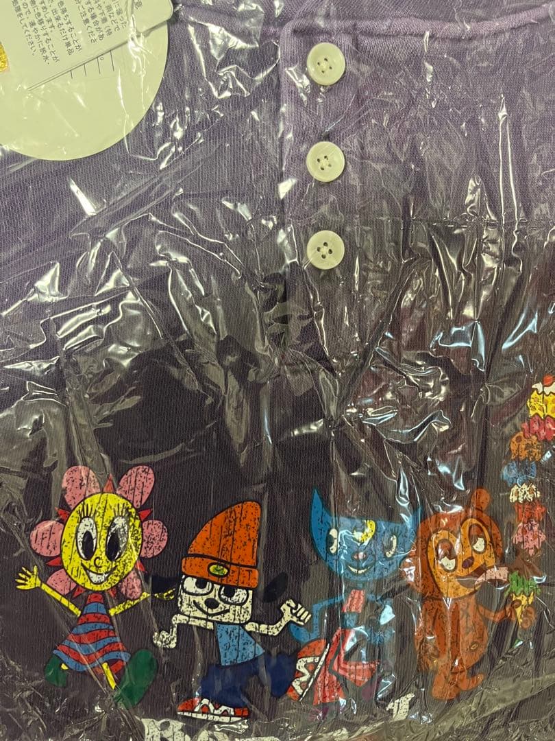 新品BANMI パラッパラッパー パーカー 紫 パープル Lサイズ 完売品