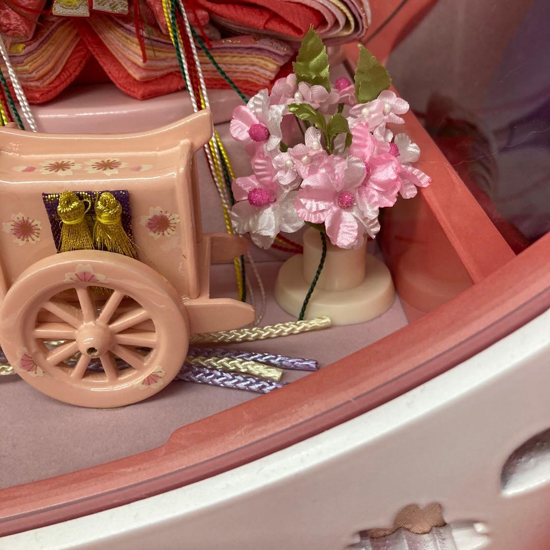 ホワイトピンク二人ケース