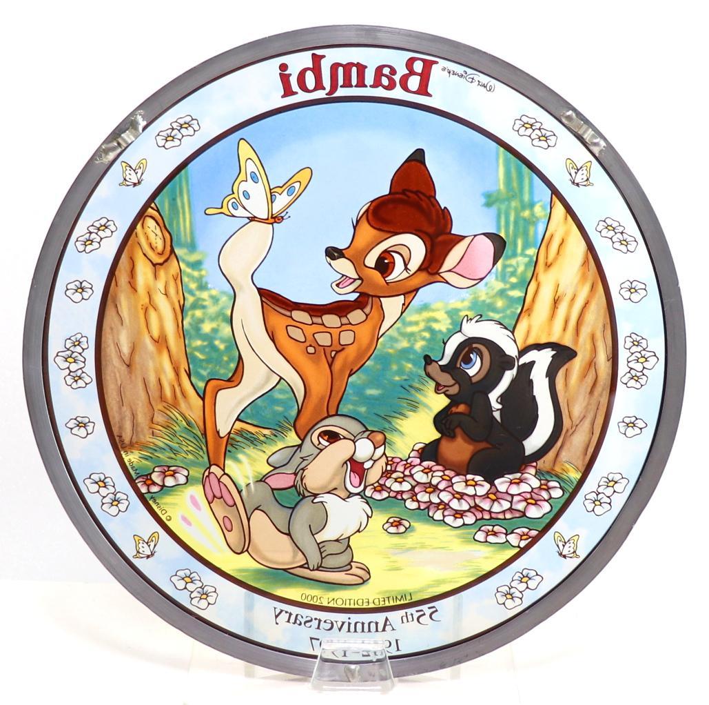 バンビ Bambi ディズニー公式 ヴィンテージ ステンドグラス 55周年記念