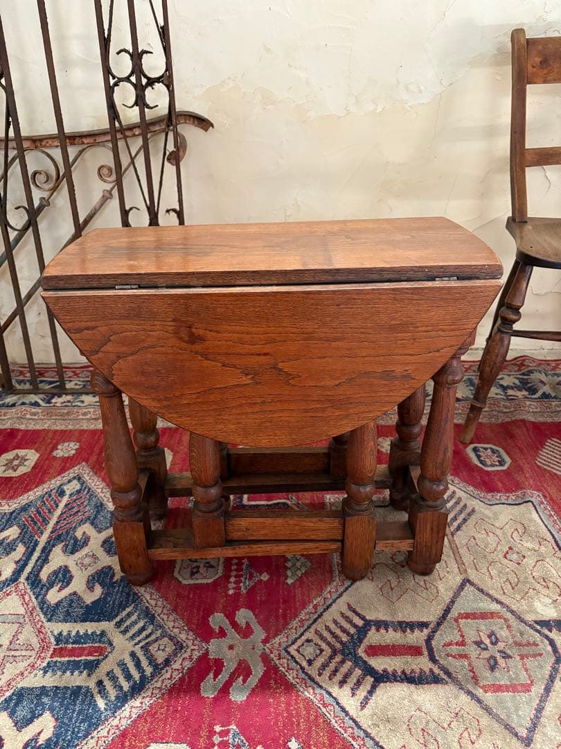 バタフライテーブル　コーヒーテーブル　アンティーク