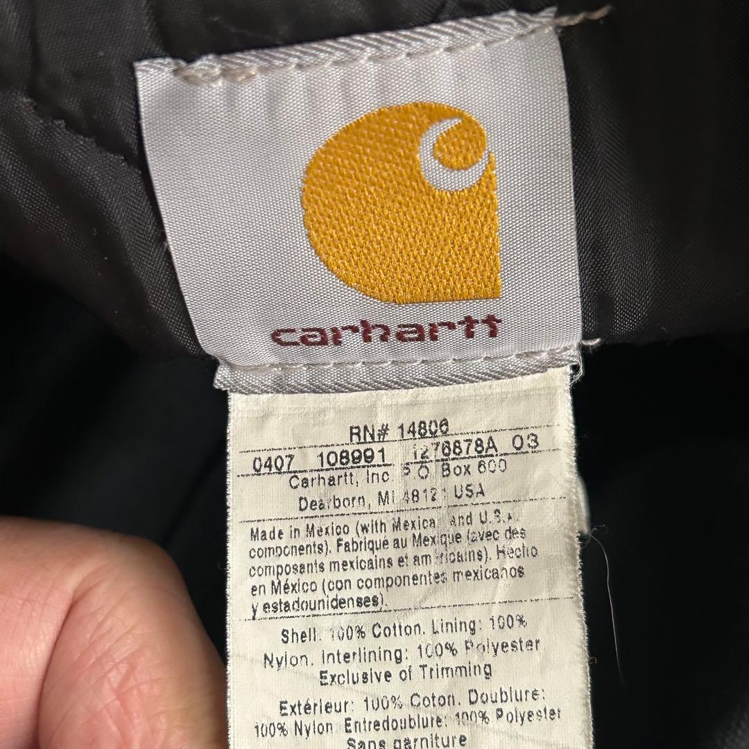シ*ン様 Carhartt トラディショナルジャケット　ブラック