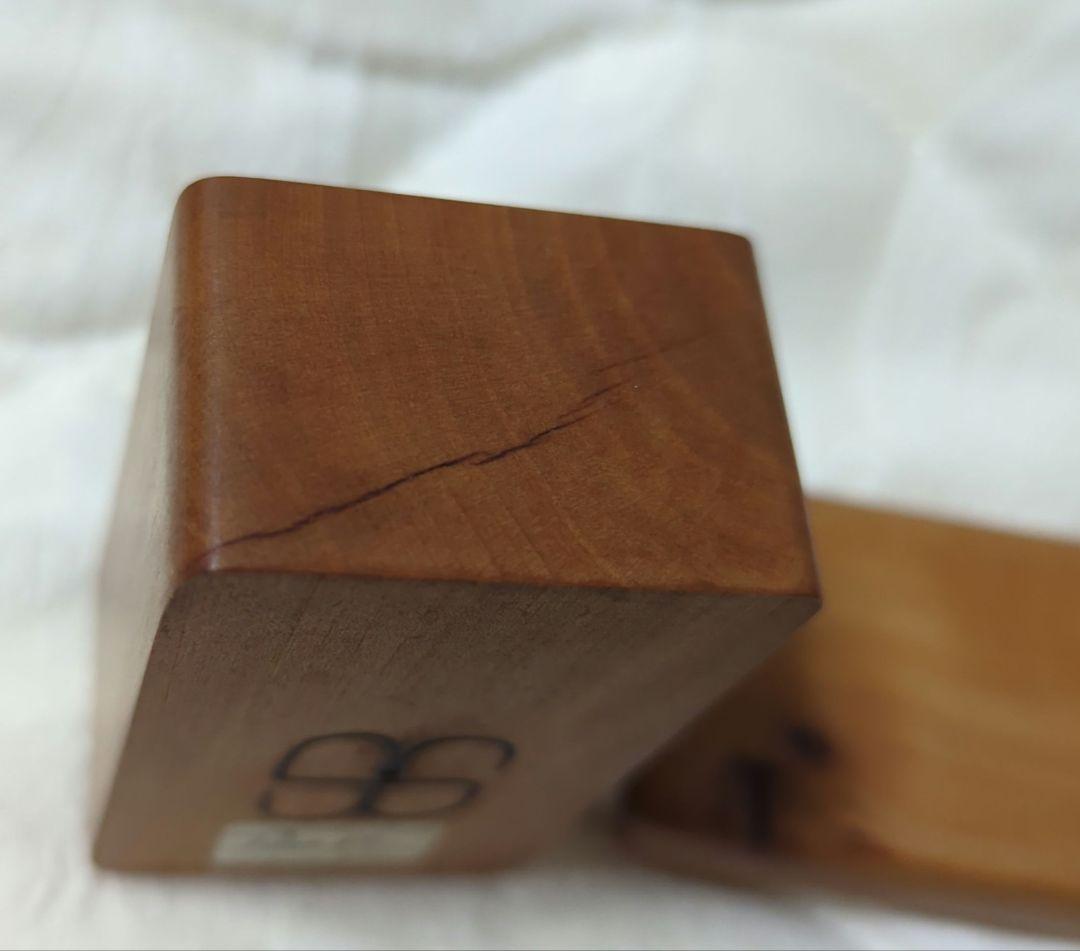 梨の木 小箱 / 蓋付き 木箱 小物入れ アート ギャラリー