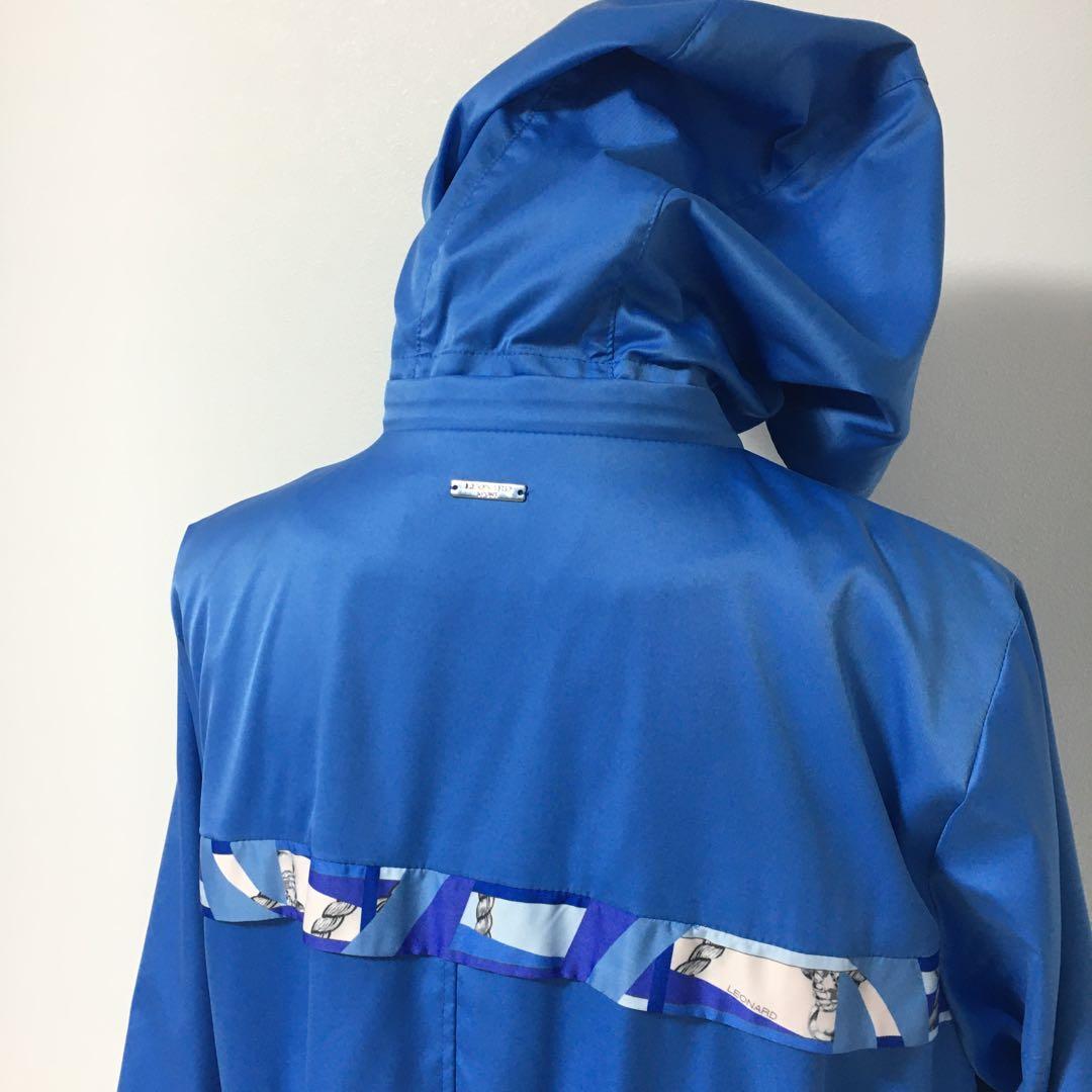 近年美品　LEONARD レオナール 洗える　ジャケット　アウター　42