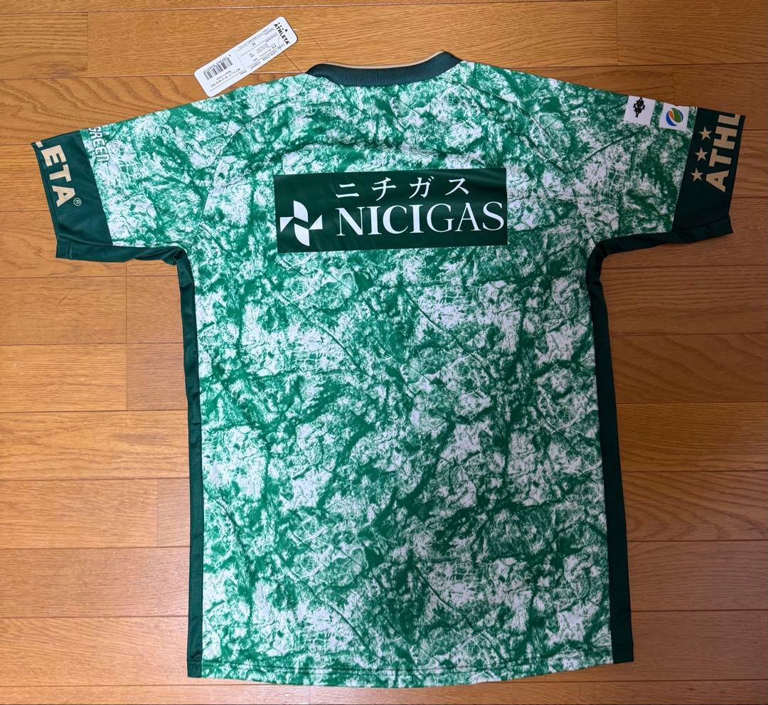 《非売品》【タグ付】東京ヴェルディ プラクティスシャツ MサイズATHLETA