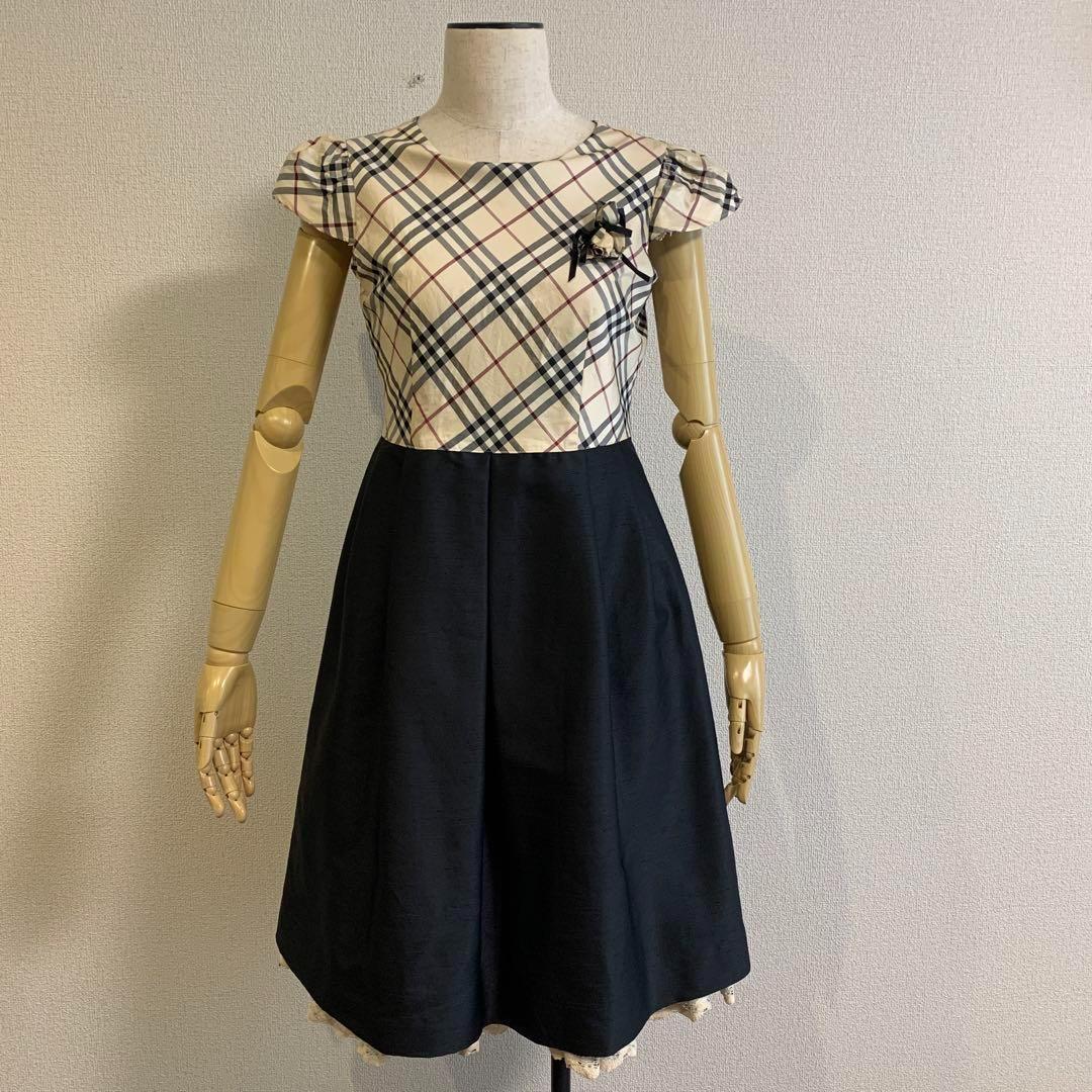 バーバリーロンドン ノヴァチェック 大人の方も セレブ 高級 バイカラー レア