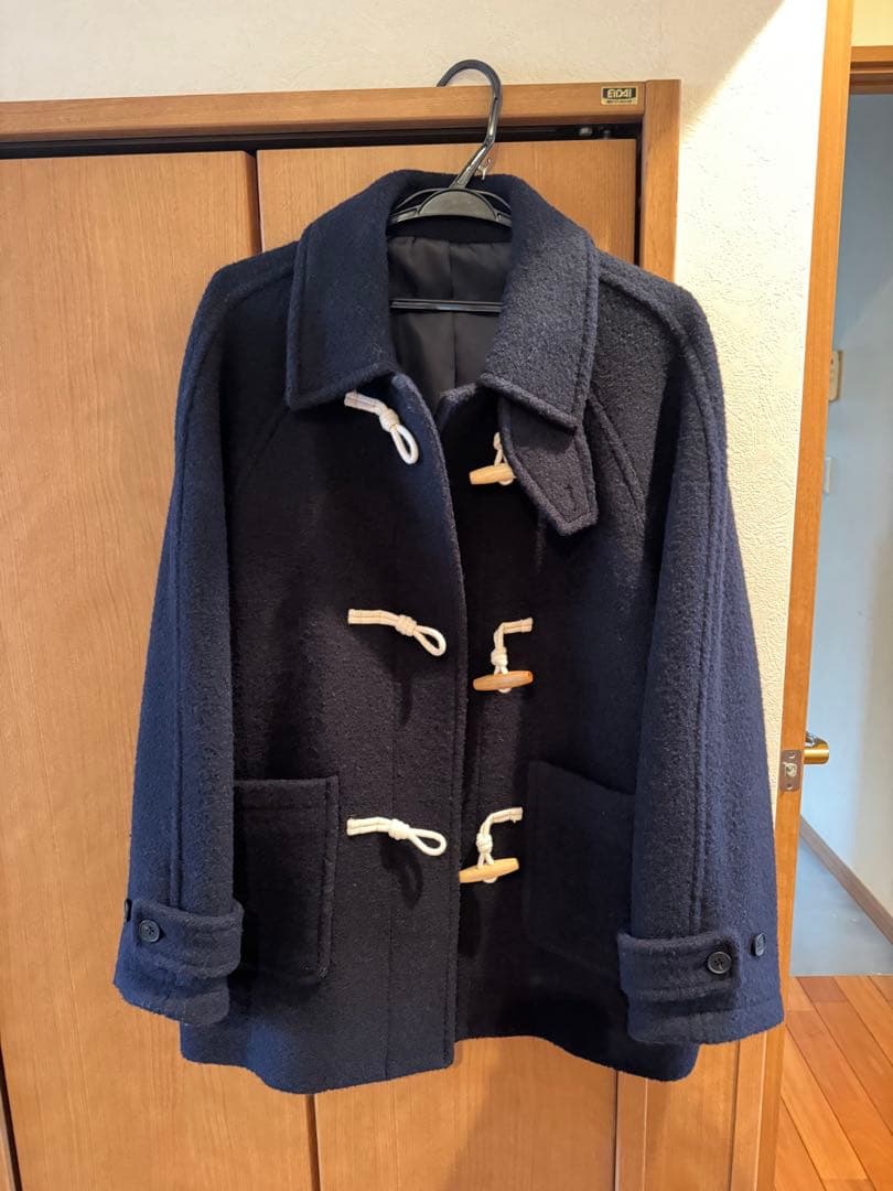 MUSINSA ネイビー ダッフルコート