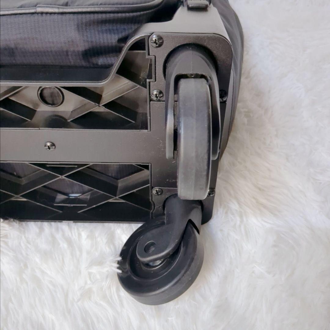 【美品】スワニー キャリーバッグ ルバンドM 4輪 静音 ブラック 大容量