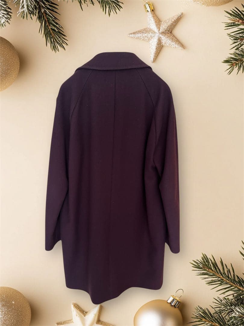 PaulSmith:メンズチェスターコート ウール混紡