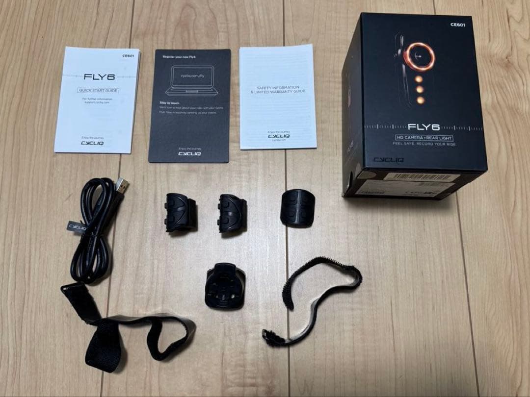 Cycliq FLY6 CW601 テールライト/ドライブレコーダー