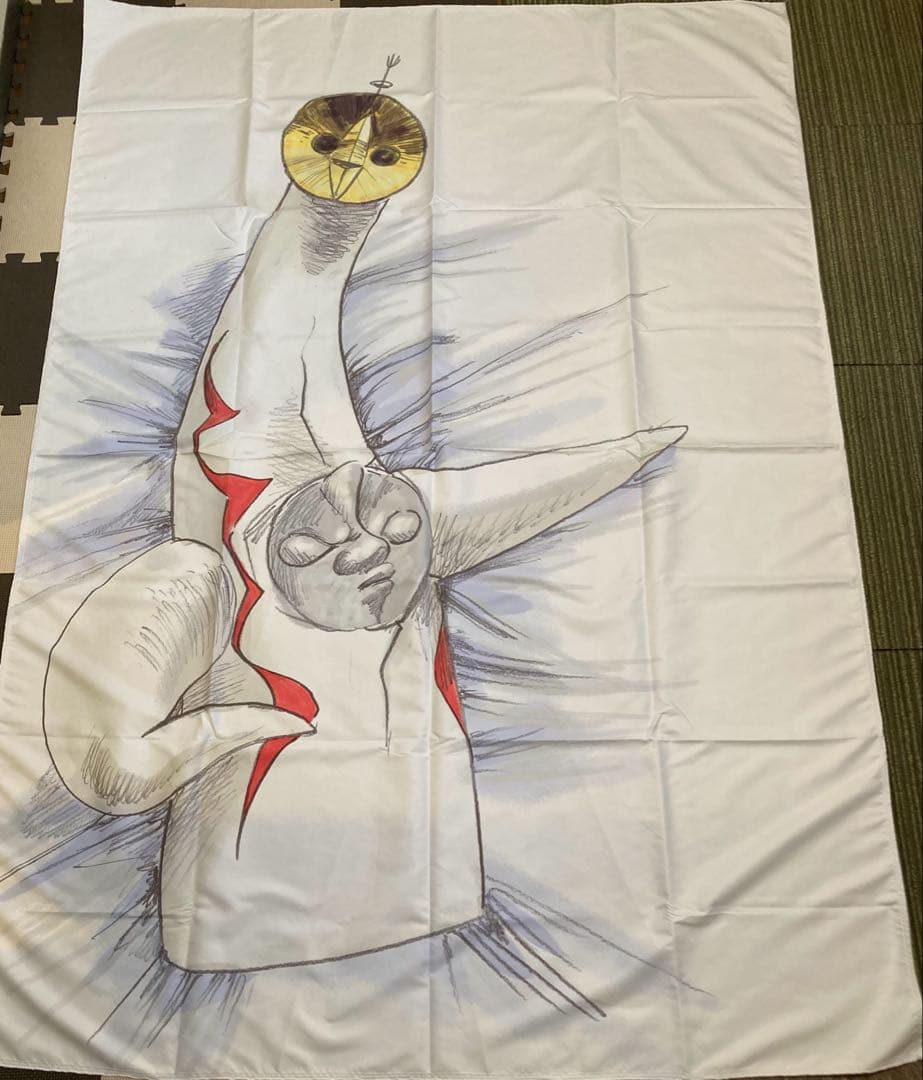 太陽の塔 布団シーツ ホワイト 限定品 レア