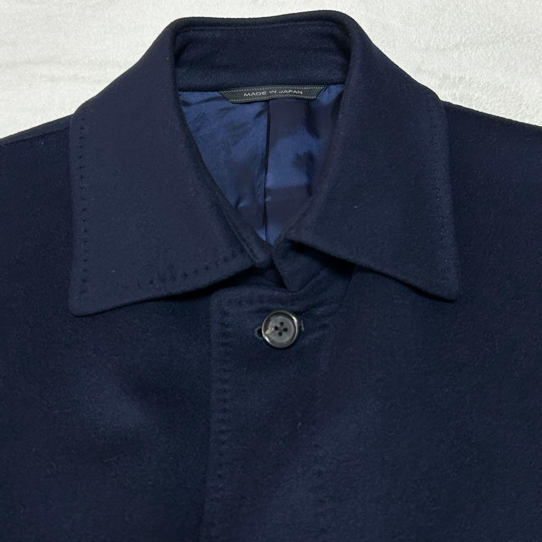 美品ダーバン22万 ロロピアーナ カシミヤ ステンカラーコートLチェスターコート