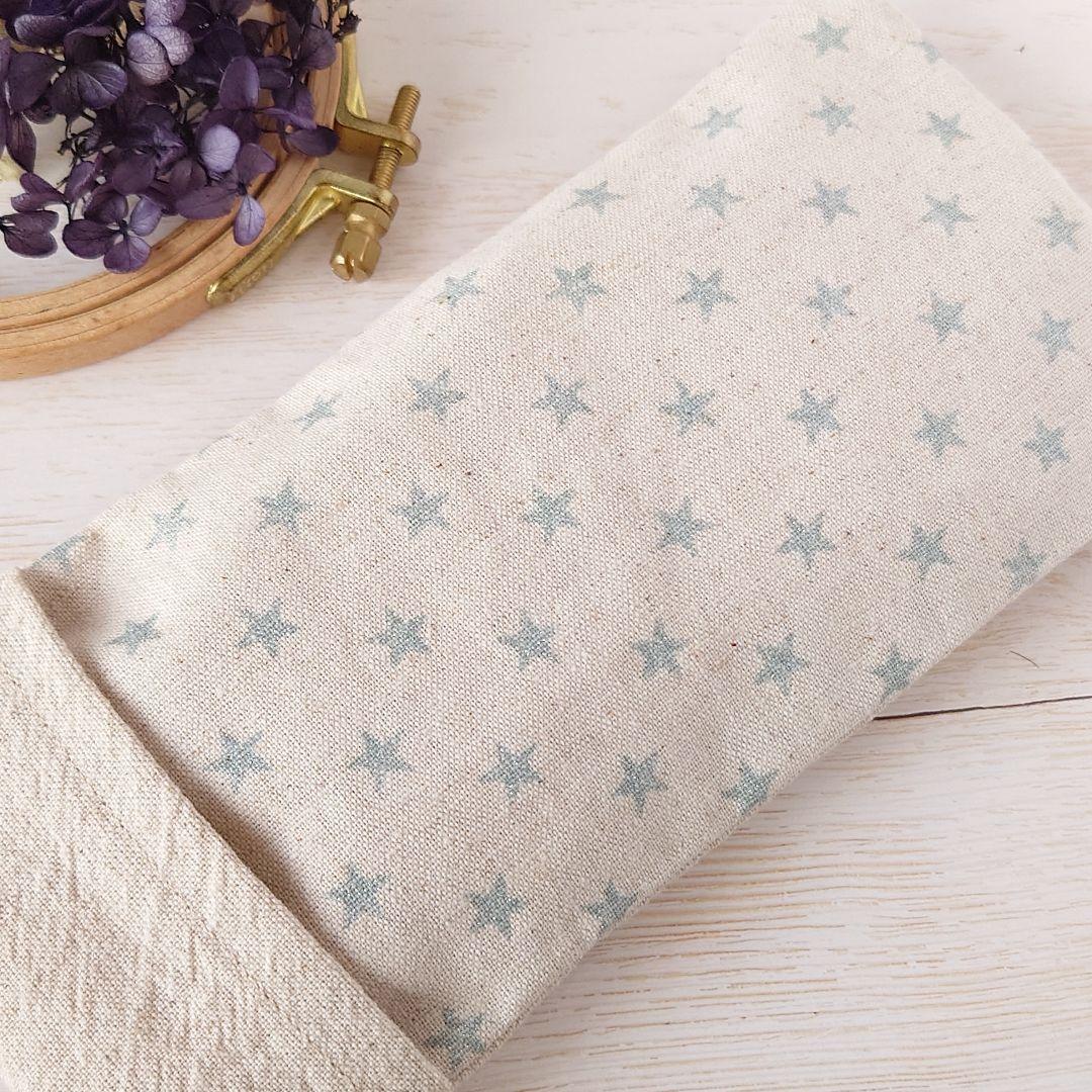 手刺繍入あずき/小豆のアイピロー【リス君とどんぐり】