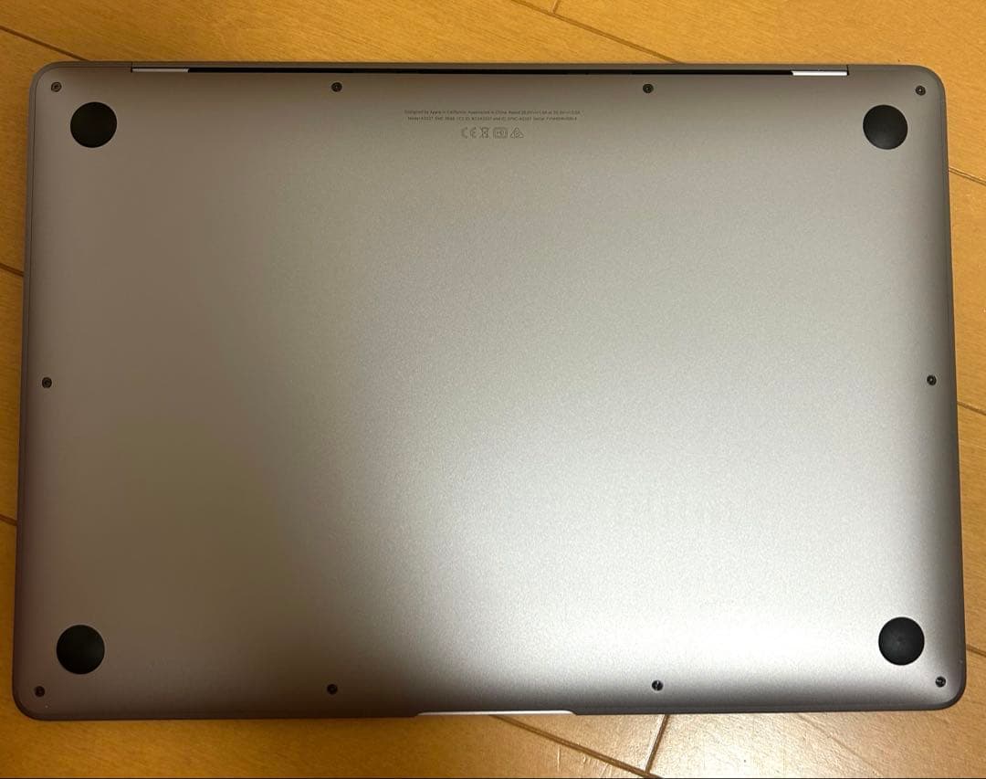 Apple MacBook air （M1,2020）