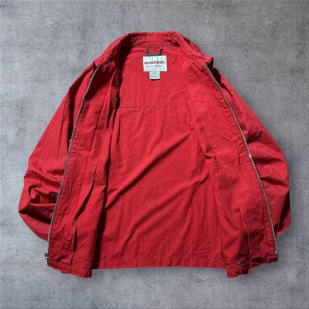2051 古着90年代McGREGORハリントンジャケット短丈ソリッドビンテージ