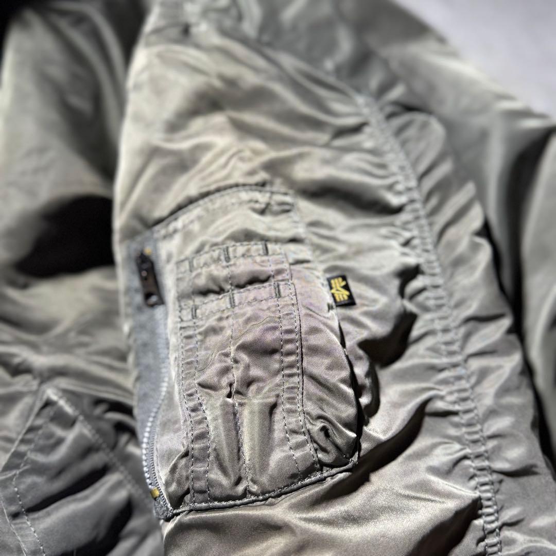 希少モデル alpha type MA1×N2B flight jacket