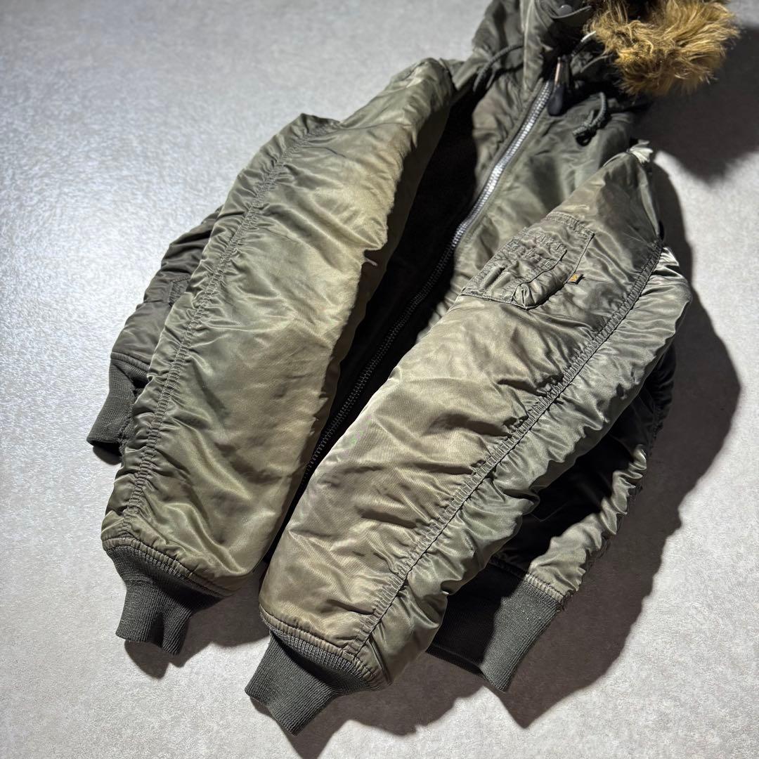 希少モデル alpha type MA1×N2B flight jacket