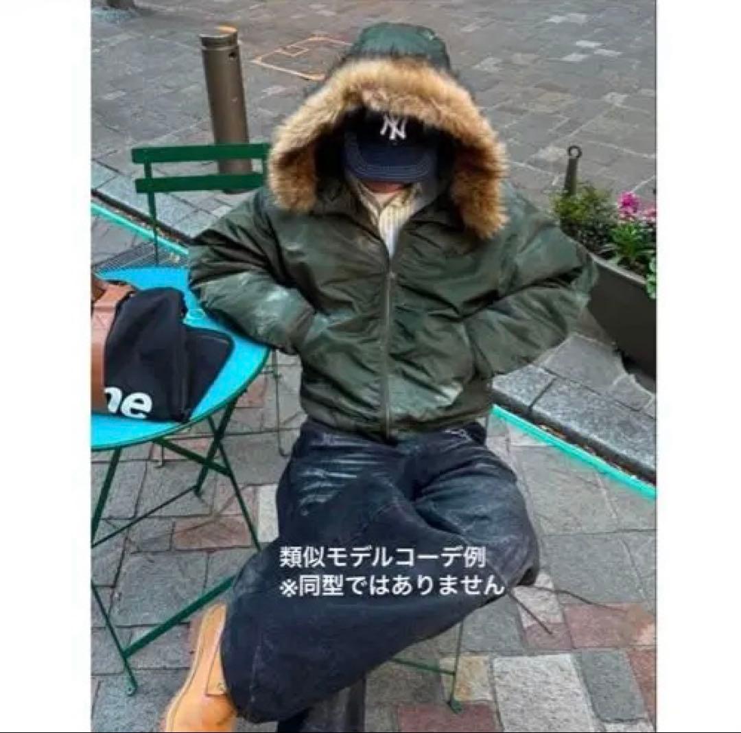 希少モデル alpha type MA1×N2B flight jacket