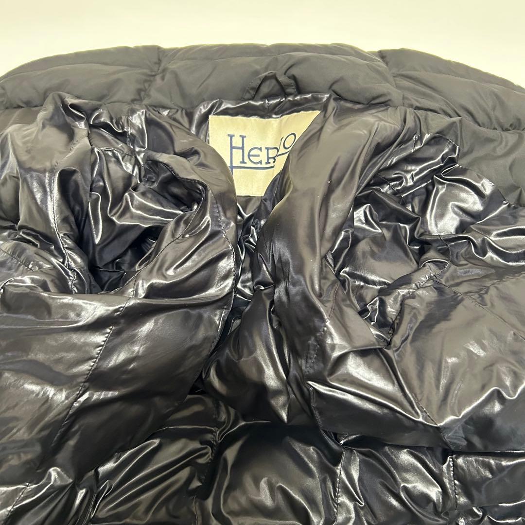 ✨美品 大きいサイズ ヘルノ ダウンコート ポーラテック Aライン 42