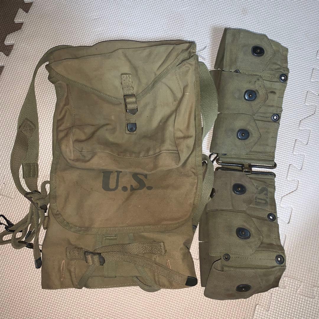 ww2 米軍　ハバーサック　第二次世界大戦　ベルト