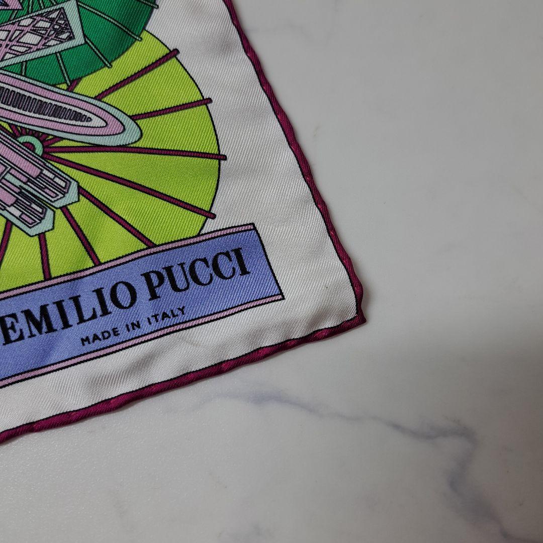 a*n様 20251223　エミリオプッチ　スカーフ　富士山　折り紙　鳥　蝶　花