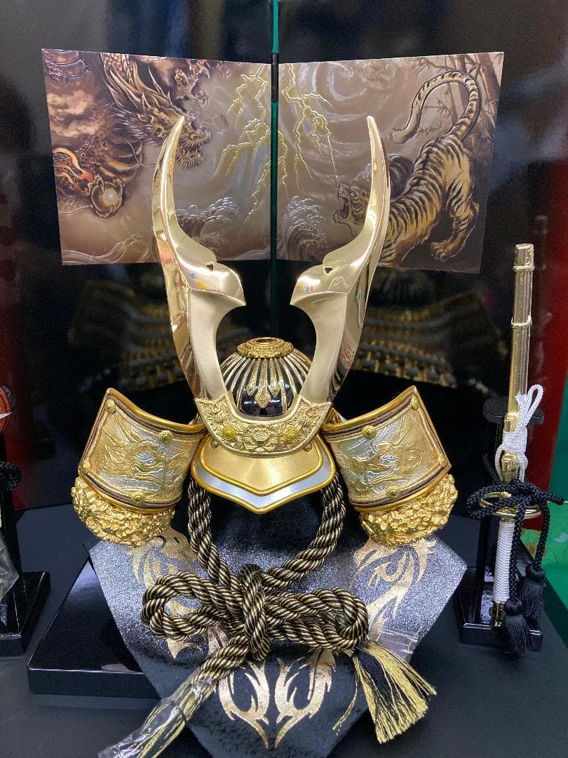 F9 訳あり特価！収納兜飾り　8号凛　　五月人形　5月兜飾り　収納兜飾り