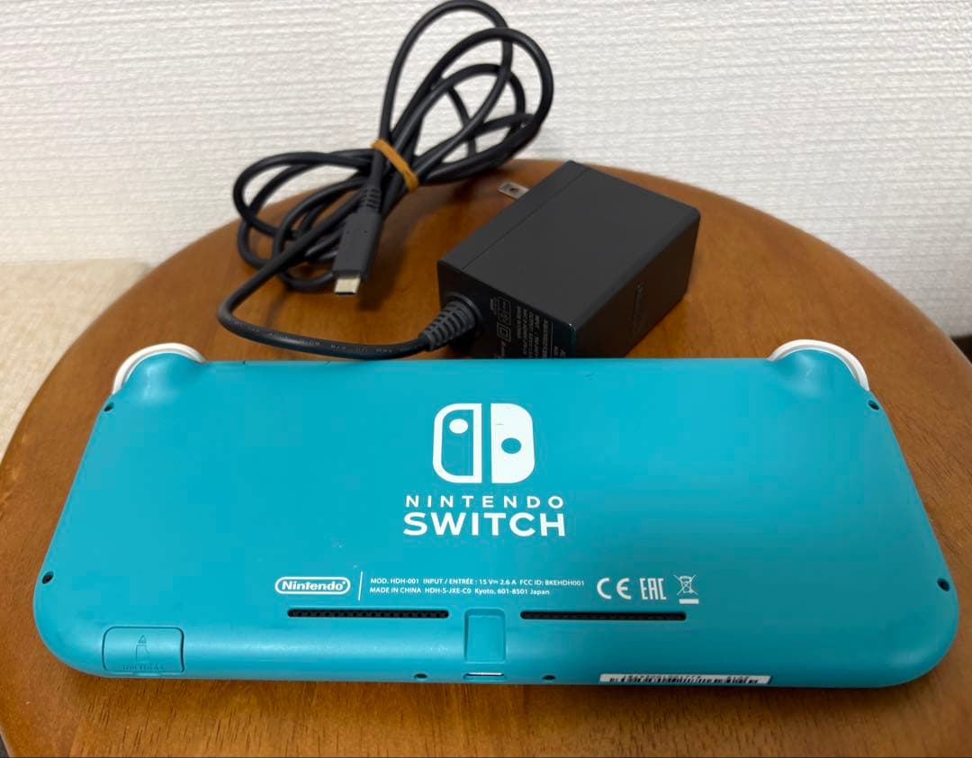 Nintendo Switch Lite ターコイズ ACアダプタ付き