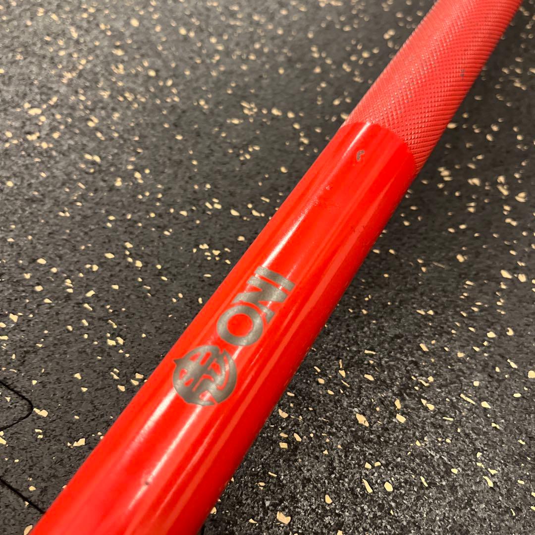 希少！ONI パワーリフティング バーベル レッド‼️