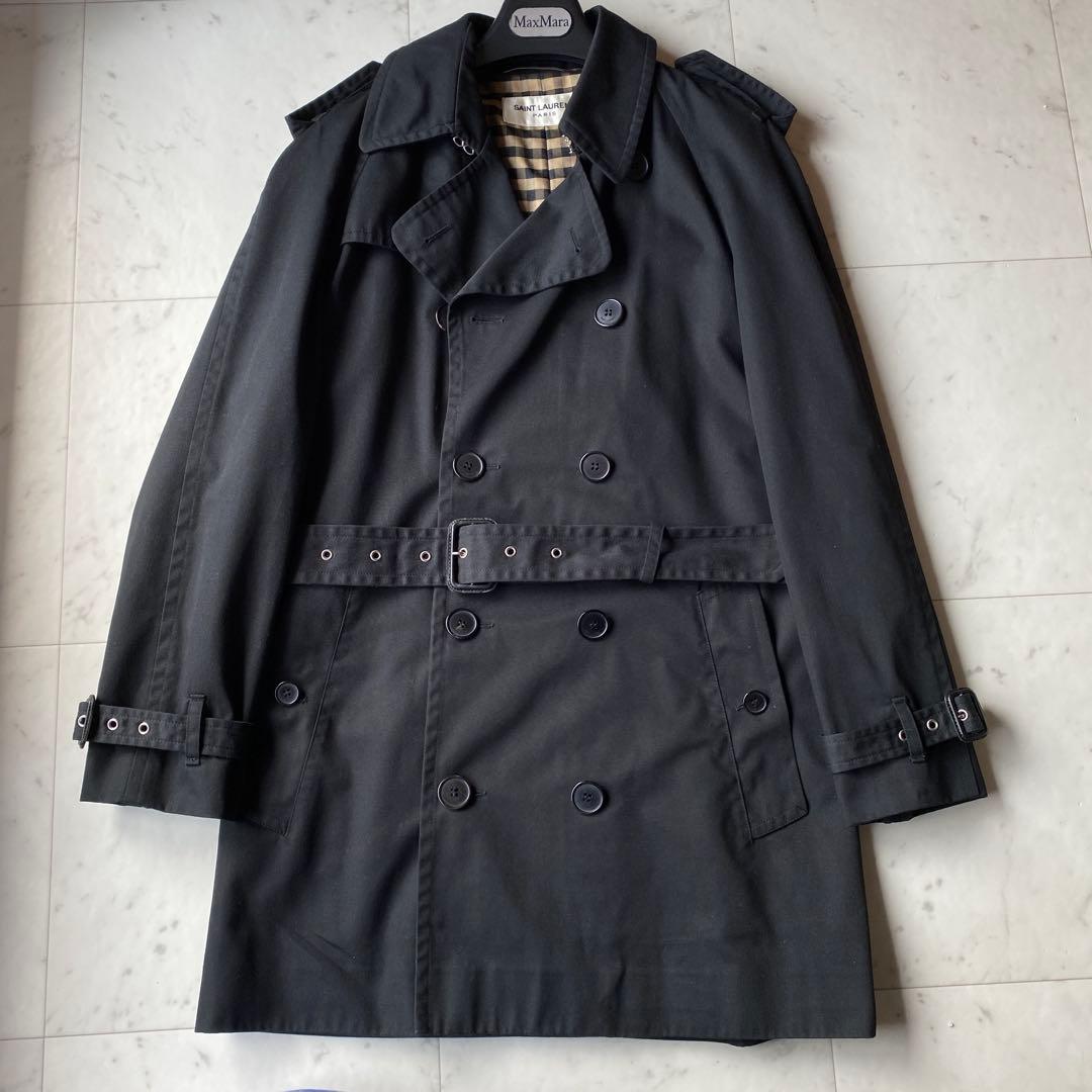 名作　2012 エディ期　SAINT LAURENT PARIS トレンチコート