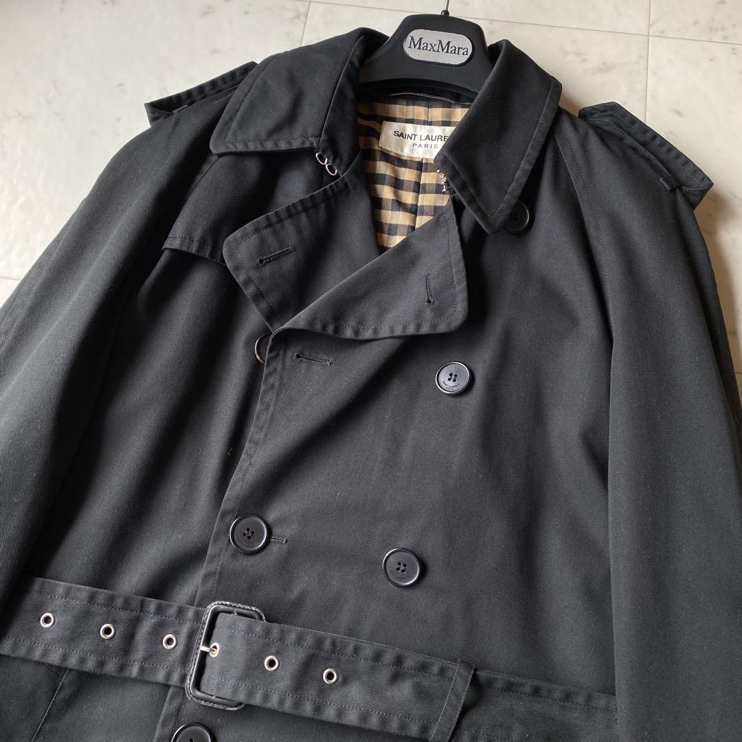 名作　2012 エディ期　SAINT LAURENT PARIS トレンチコート