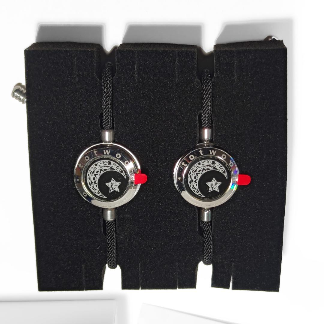 TOTWOO Moon&Moon 遠距離タッチペアブレスレット 充電 ショッパー