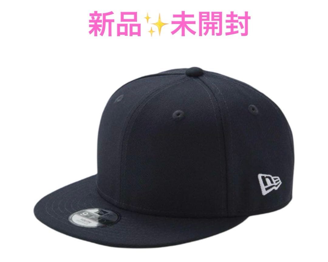 【新品✨未開封】familiar ニューエラ　キャップ　ネイビー　キッズ