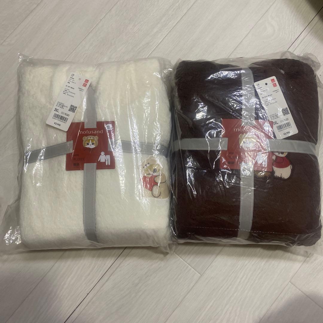 ユニクロ　mofusand ファーリーフリースセット　3XL