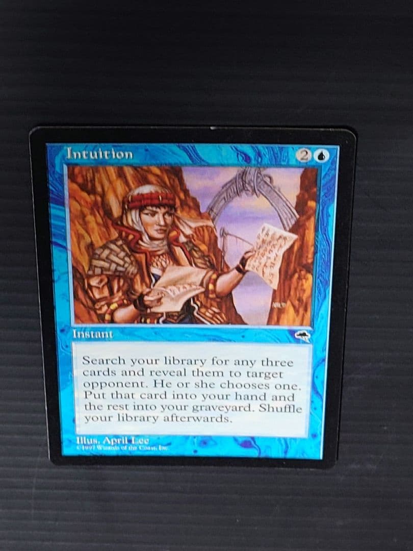 MTG マジックザギャザリング 直観 英語版1枚