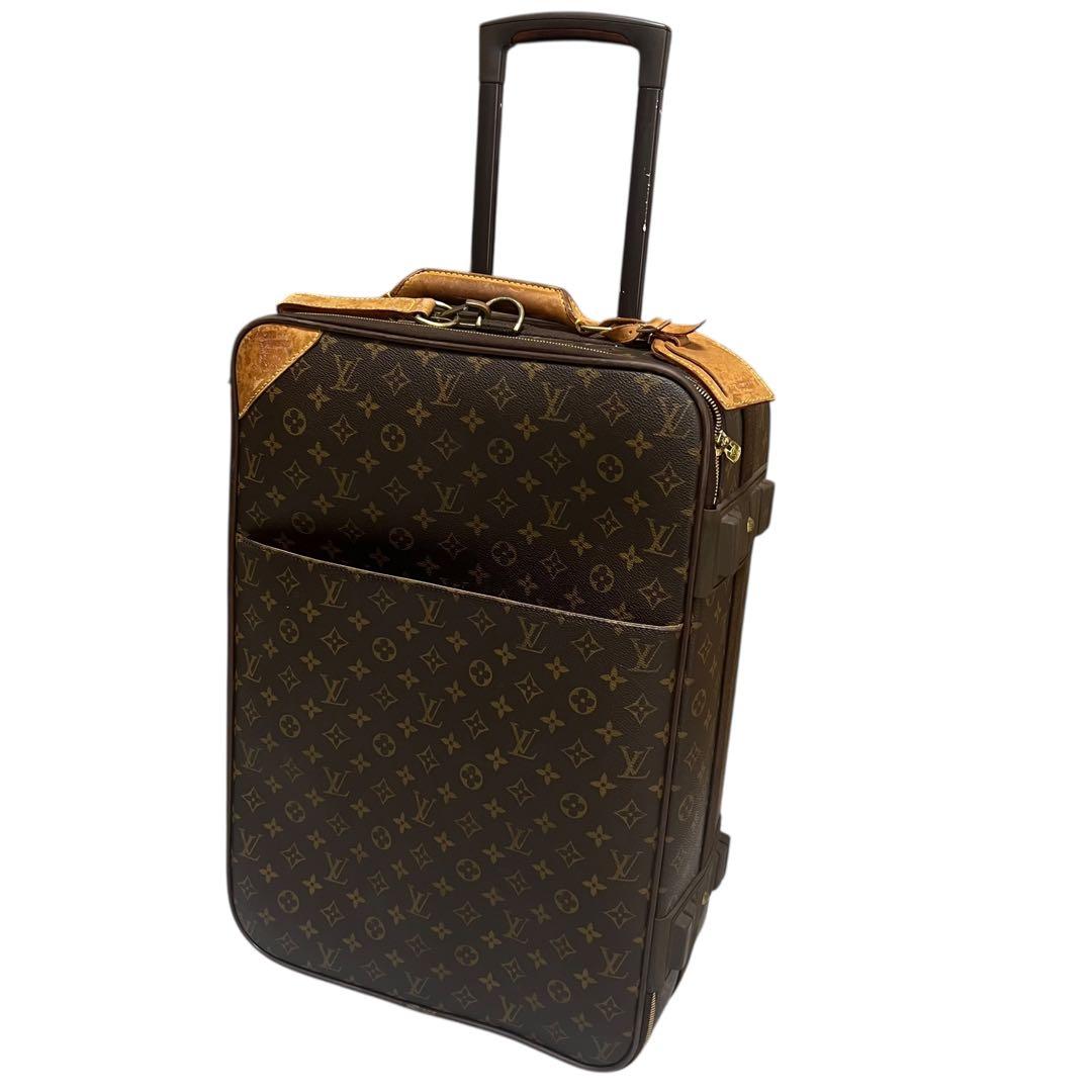 美品✨ルイヴィトン ペガス55 モノグラム キャリーケース ガーメント付