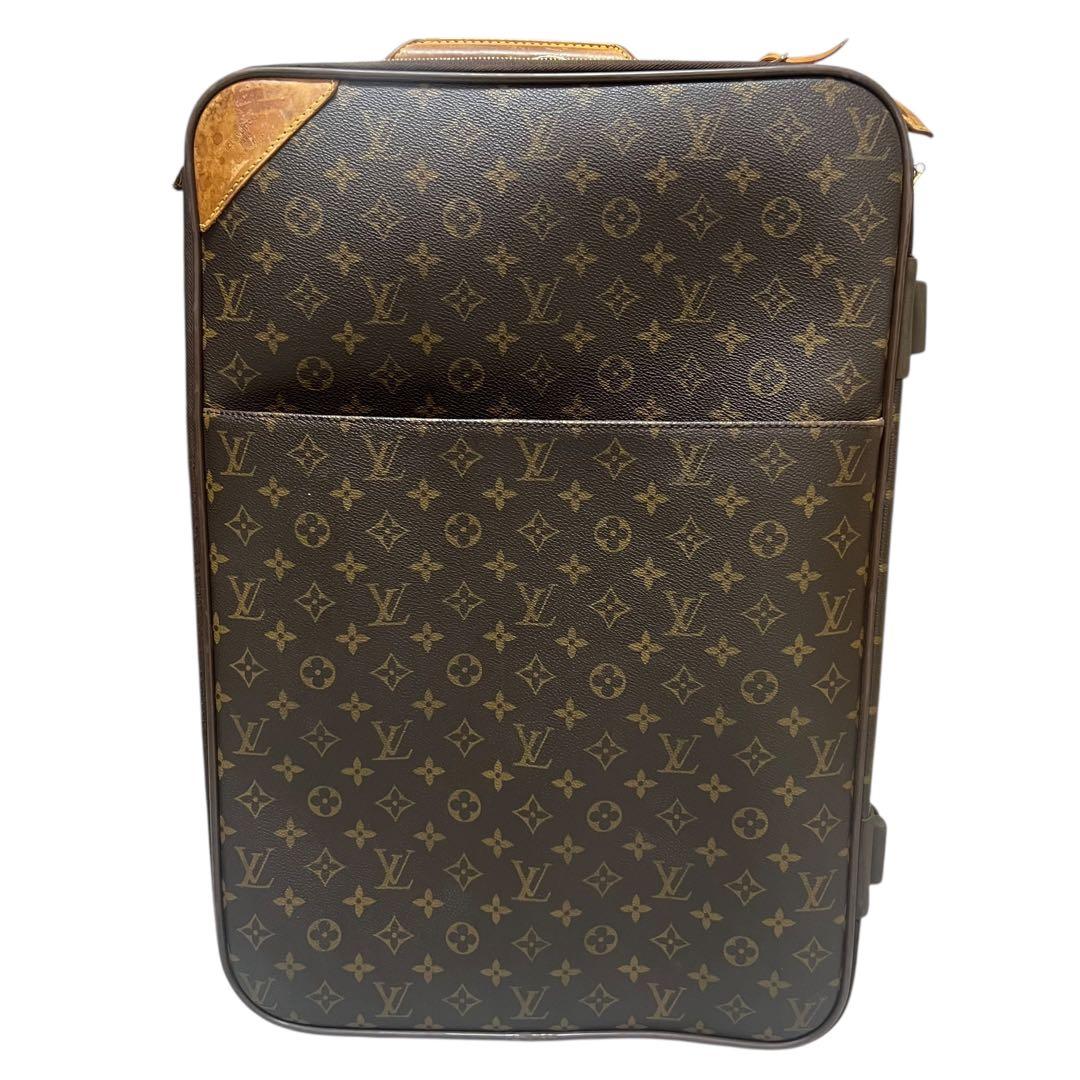 美品✨ルイヴィトン ペガス55 モノグラム キャリーケース ガーメント付