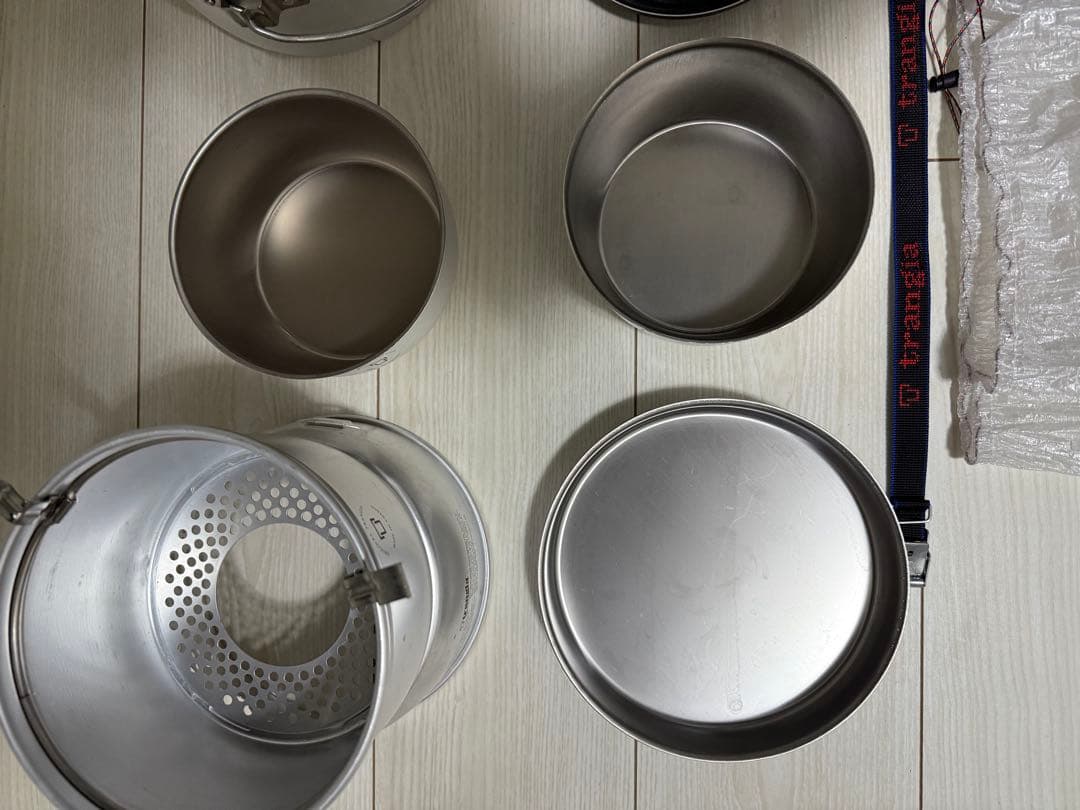 トランギア　ストームクッカーS・デュオーサル　ビリーコッヘル　ガスバーナー